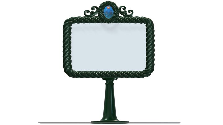 Cartel de Buenos Aires 3D Model