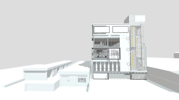 MSS_Restuarant Building 3D Model