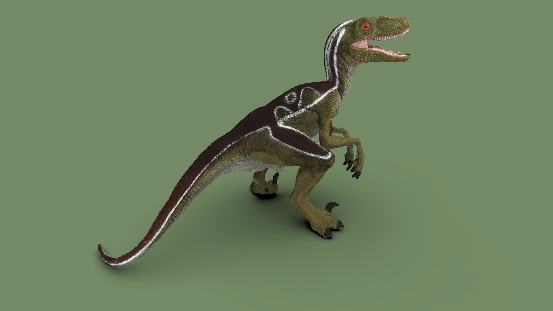Velociraptor — Sketchfab embed 3D viewer
