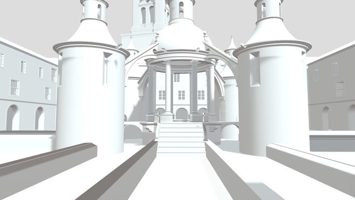 Claustro da Manga 3D Model