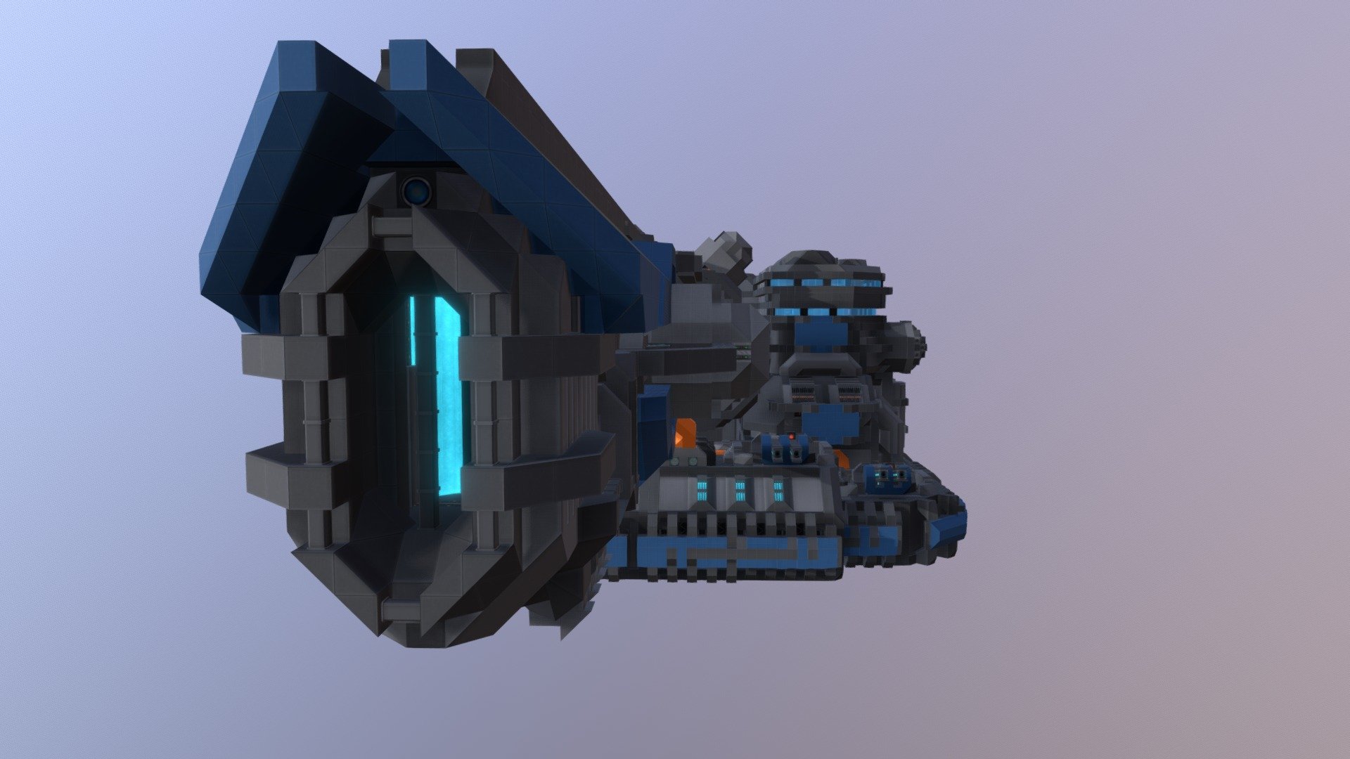 CG-S Experimental Beam Turret - 3D model by Nauvran [3f6cba7] - Sketchfab