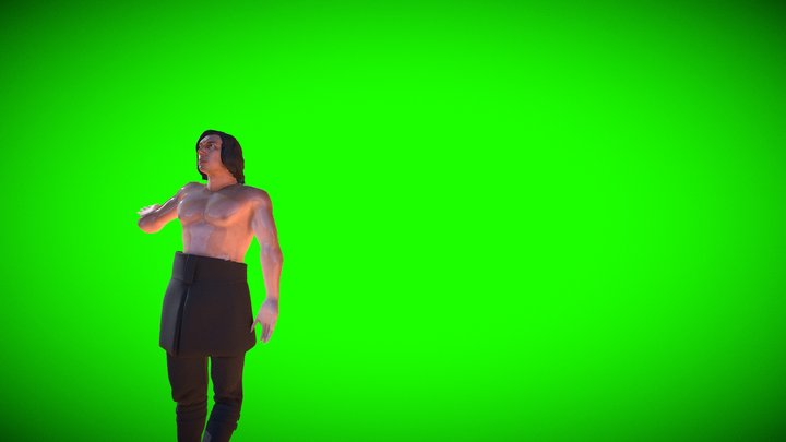 Kylo Ren Swolo Dancing archive 3D Model