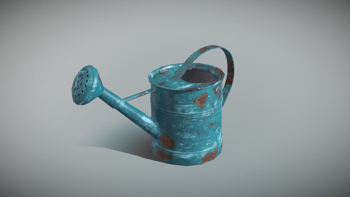 Watering Can 3D Model