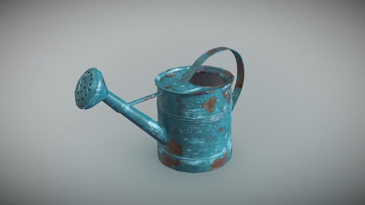 Watering Can 3D Model