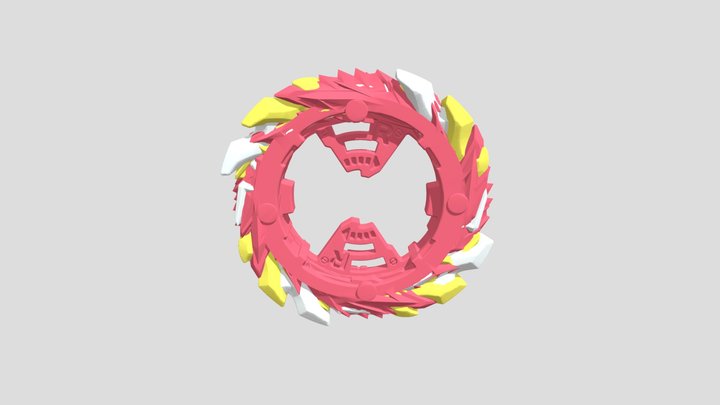 Saber Amaterios Erupt' 2D 3D Model
