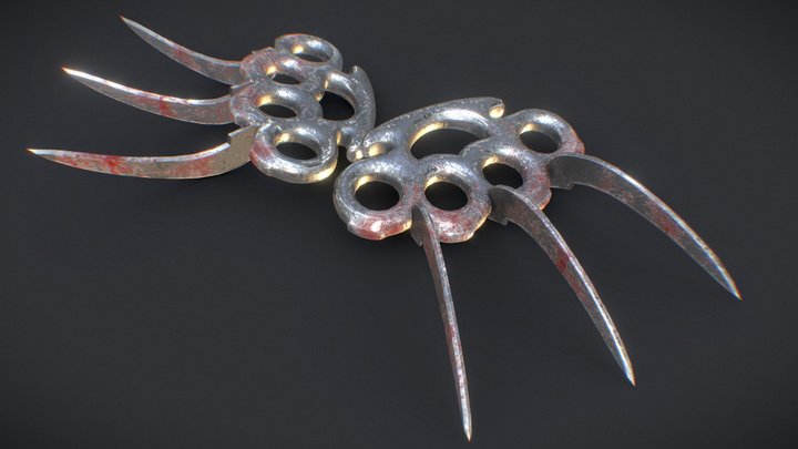 Brass knuckles blade