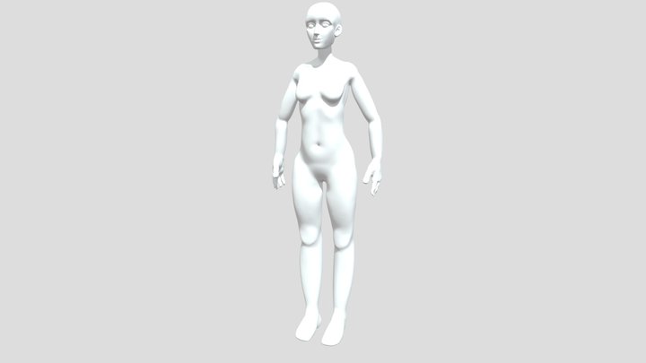 Spidergwen Modelagem 3D Model