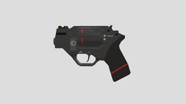 Eu-K508 S 'Einhorn' Revolver 3D Model