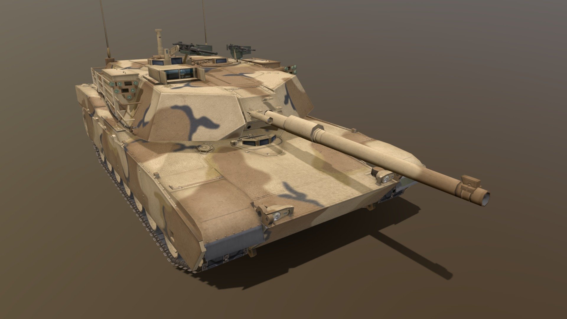 M1A1 Abrams - Download Free 3D model by 42manako [3f72a1c] - Sketchfab