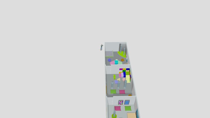Prototype Sensory Room - Stadium 3D Model