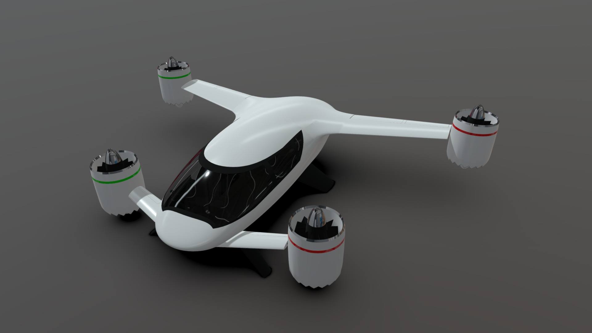 3D model Old version – Sbx eVTOL flying Vehicle Concept - This is a 3D model of the Old version - Sbx eVTOL flying Vehicle Concept. The 3D model is about logo.