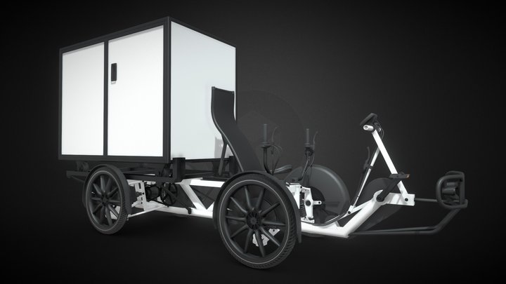 Cubicycle 3D Model