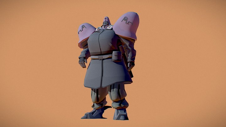 RETRY_forms-boss-brazilian cop 3D Model