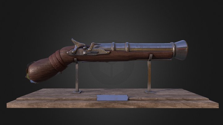 Gun random 3D Model