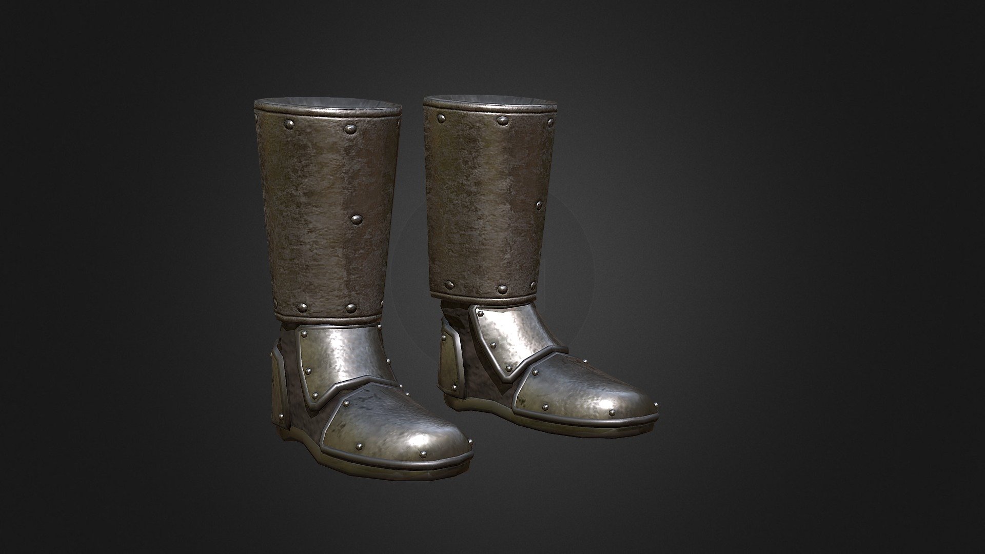 Heraldry Plate Boots - 3D model by Portalarium [3f7532a] - Sketchfab