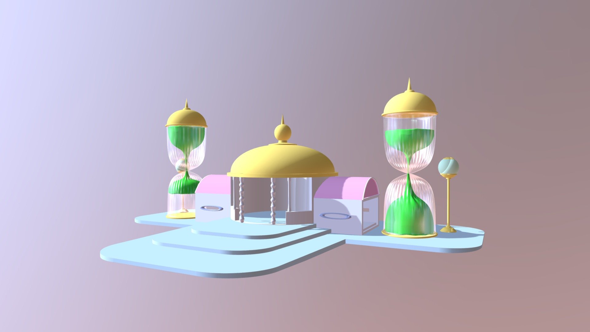 Hyperbolic Time Chamber (Dragon Ball Z) - Download Free 3D model by ...