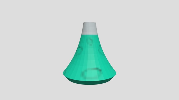 Chemical Flask 3D Model