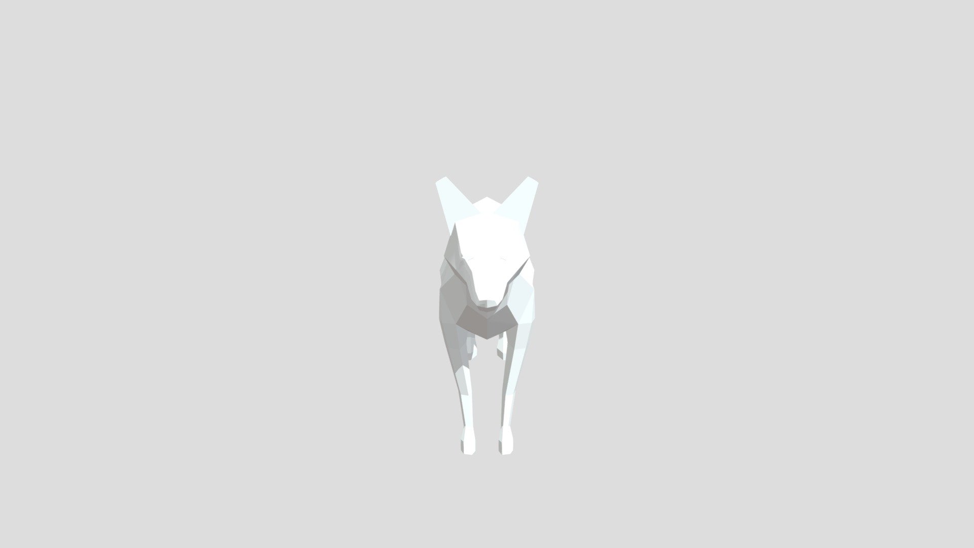 Fox from Poly by Google