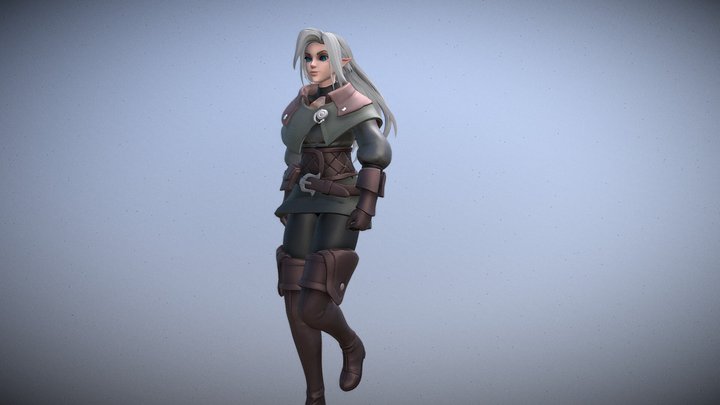 Walk Cycles-S 3D Model