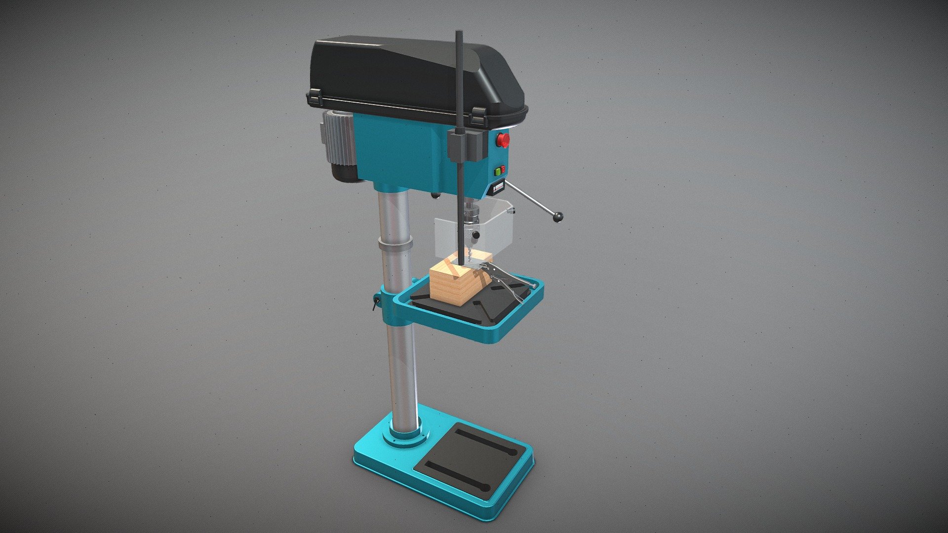 Waxinelichthouder rond | Boor een gat van Ø10 mm - 3D model by ...