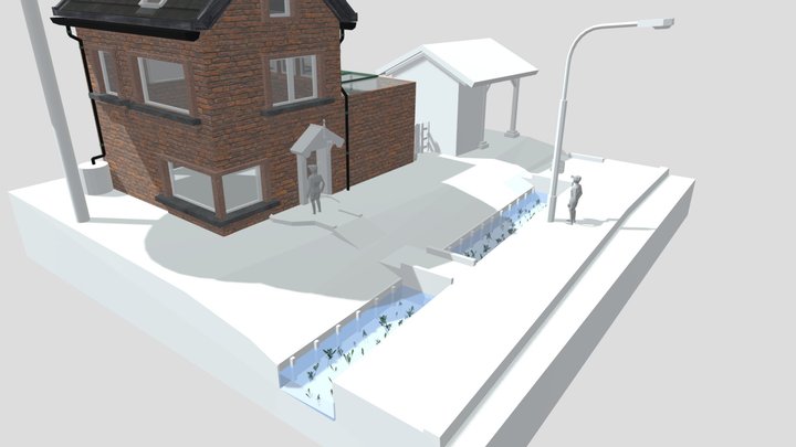Grandma's House - Diorama WIP 3D Model