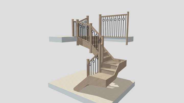 Longcroft - Staircase - A1