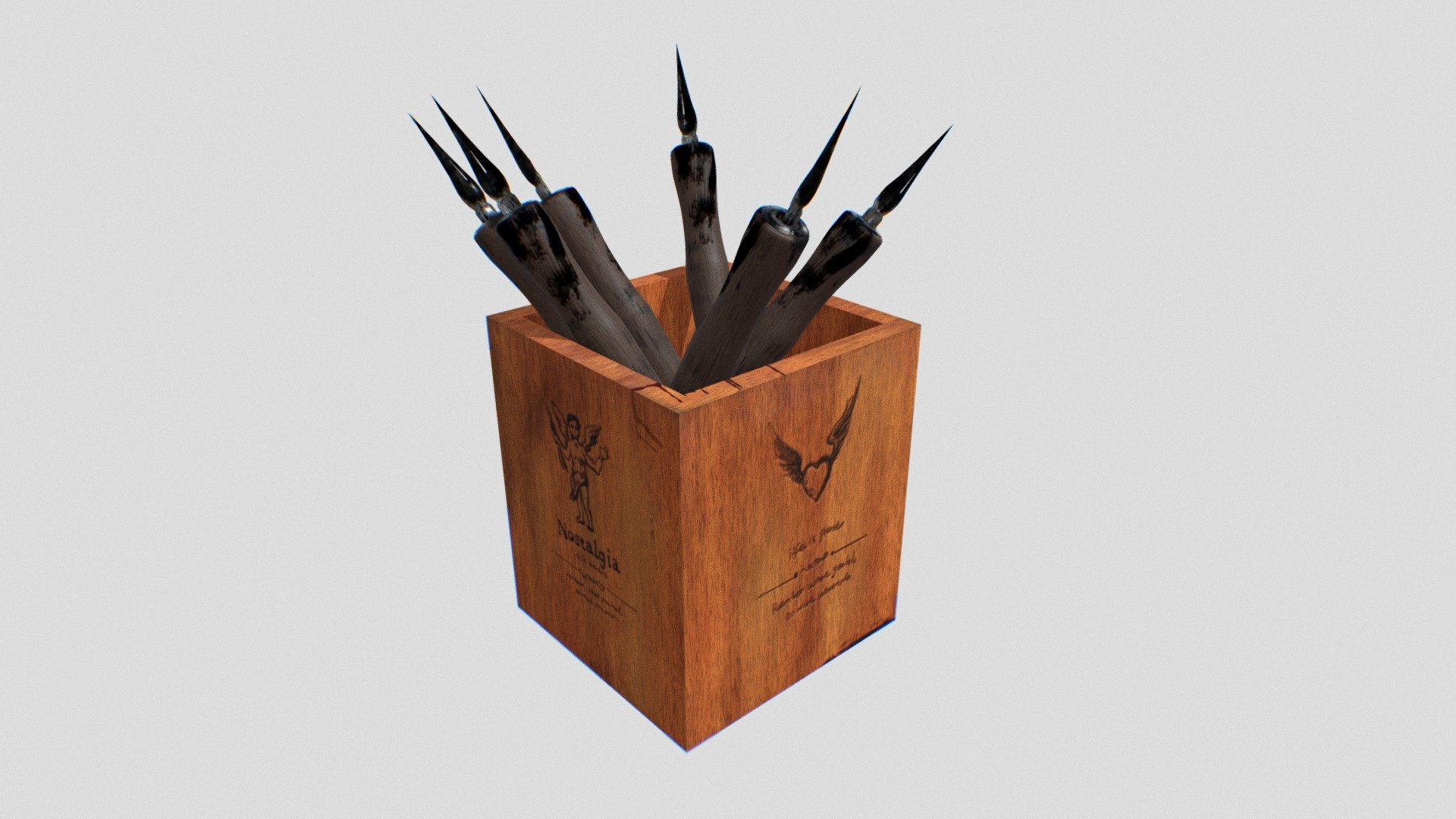 Brush pot