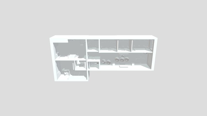 зд болванка 3D Model
