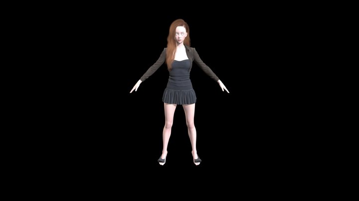Bomber Jacket 3D Model