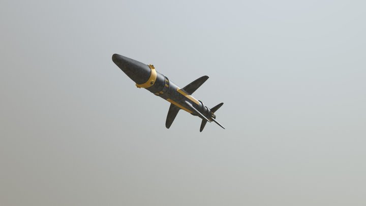 Missile 3D Model
