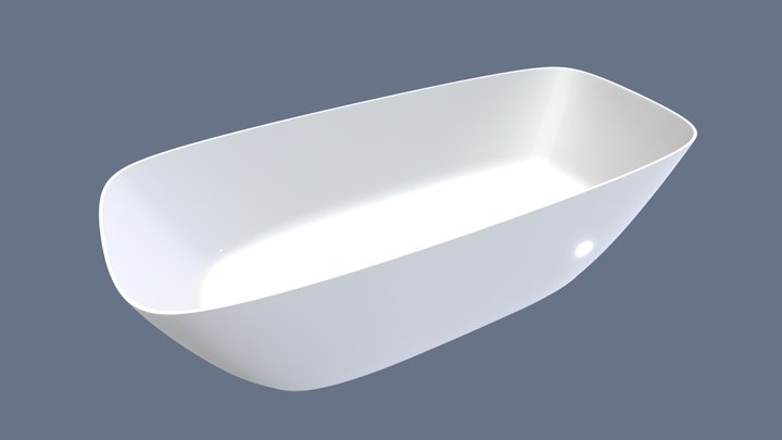 Premier bath - Rock Design 3D Model