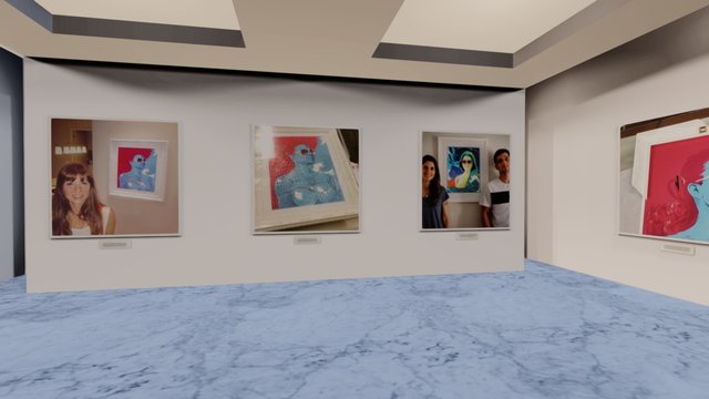 Instamuseum for @marcelocase 3D Model