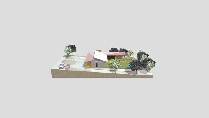 Casa Puchuncaví, Quezada Arquitectos 3D Model