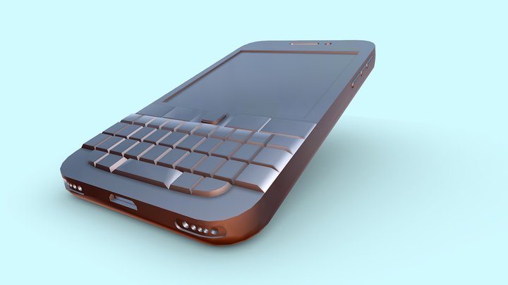 blackberry classic 3D Model