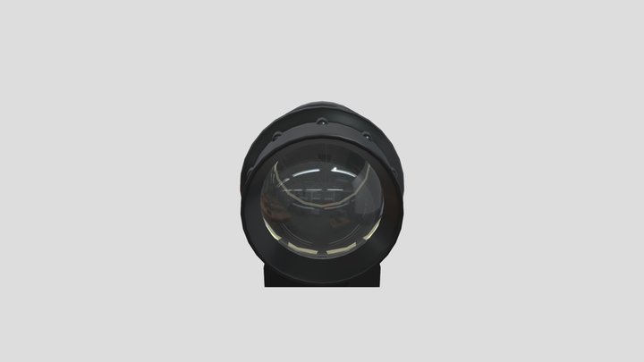 Fluxgate Compass 3D Model