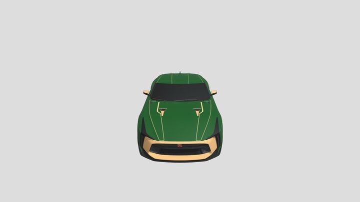 2021-nissan-gt-r50-by-italdesign 3D Model