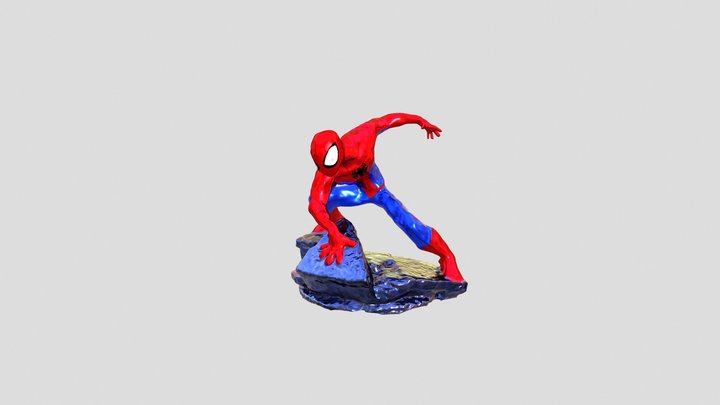 Spiderman Disney Infinity 3D Model