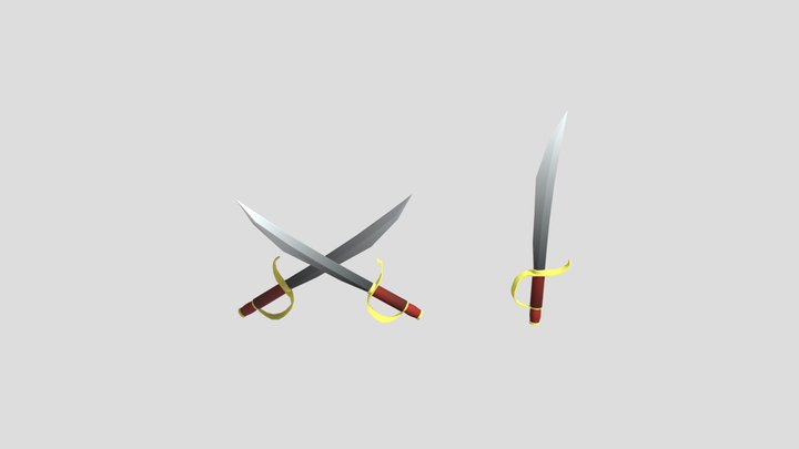 Sketchbook Week 10 - Swords 3D Model