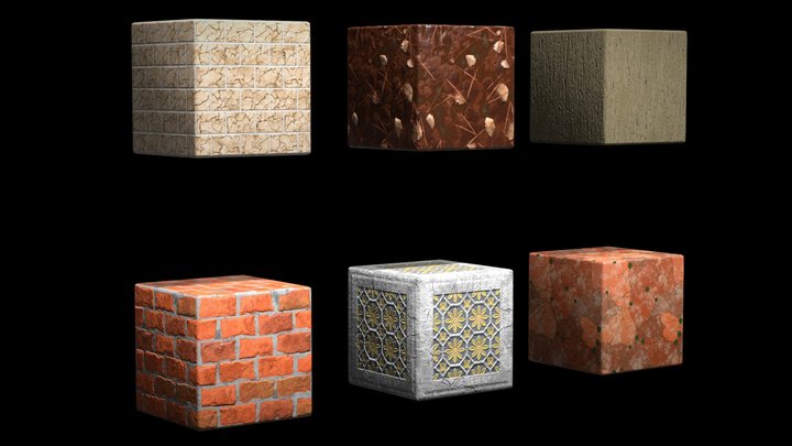 Substance Materials 3D Model