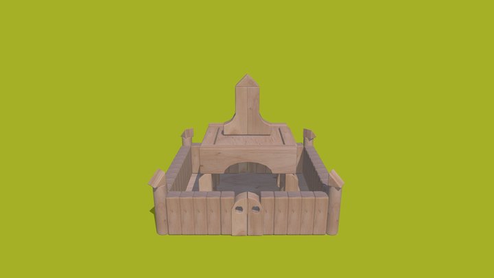 wk8_castle_wakal 3D Model