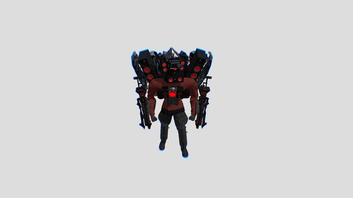 Titan SpeakerMan 3D Model
