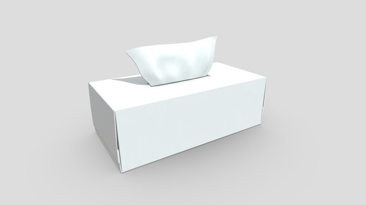 Tissue Box 2 3D Model