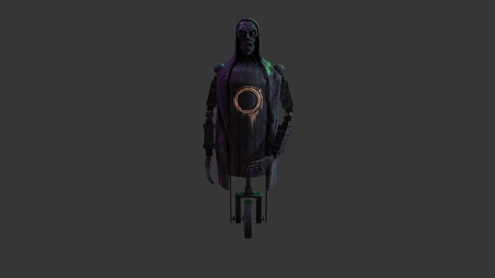 Harry Potter - Death Eater Target Dummy 3D Model