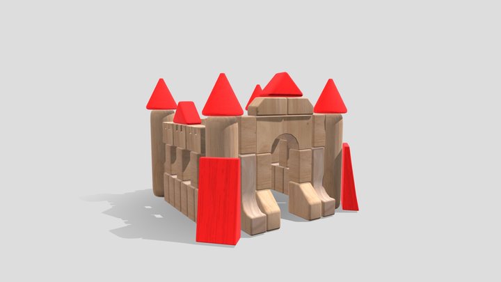 wk7_castle_haichao 3D Model