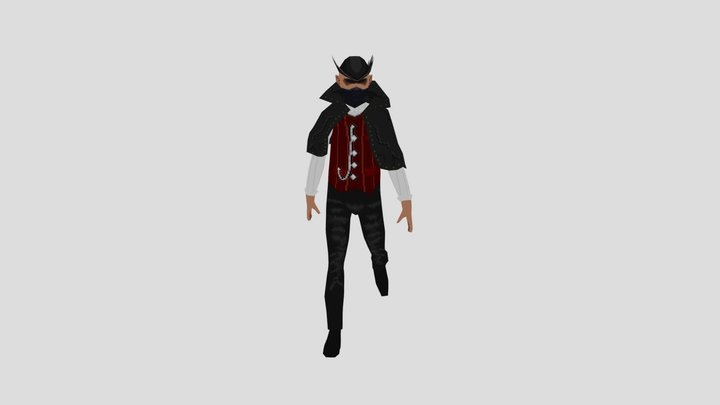 PSXHunterScuffedWalkAnimation 3D Model