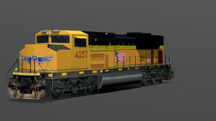 4257 union pacific emd sd70ace
