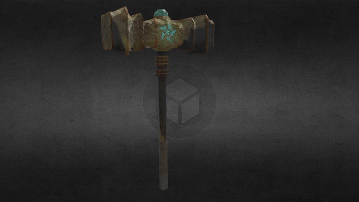 GameProps_Mallet 3D Model