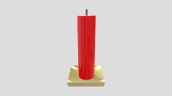 Candle light 3D Model