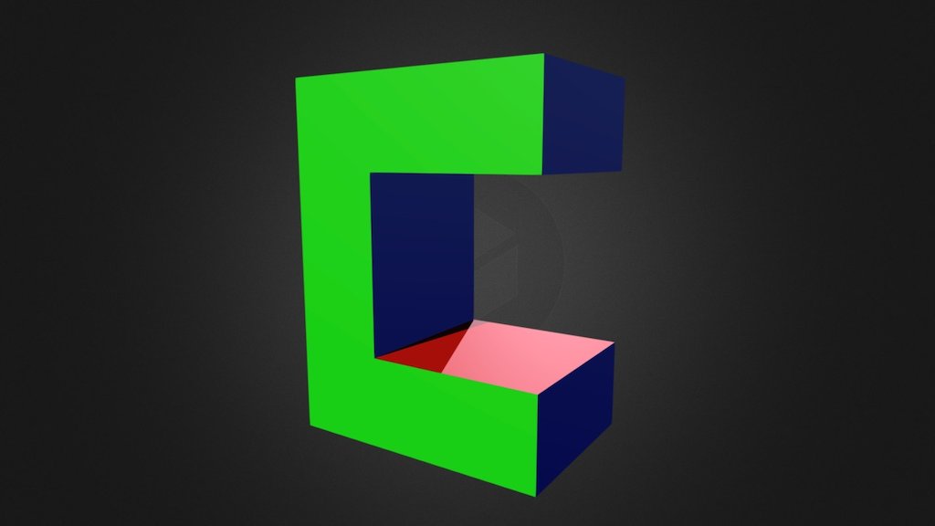 C - 3D model by sigisfg [3f89974] - Sketchfab