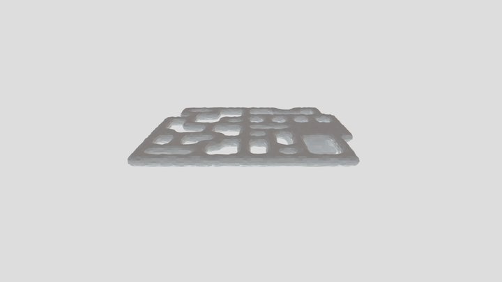 Gorrila Tag Fan Game Cave Map 3D Model